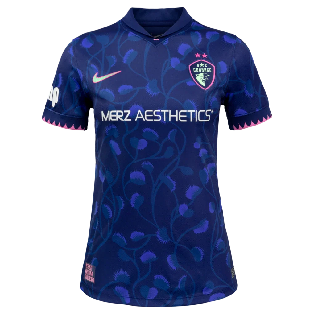 North Carolina Courage Nike Women's 2026 Third Stadium Replica Jersey - Navy