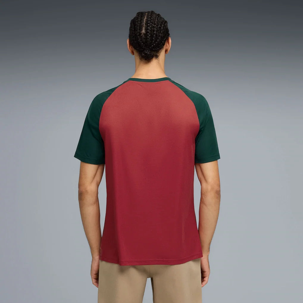 Morocco National Team Puma 2026 Pre-Match Top - Crimson