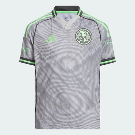 Club America adidas Youth 2025 Third Replica Jersey - Gray