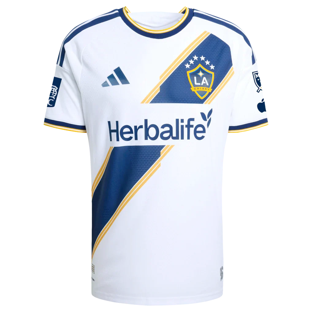 João Klauss LA Galaxy adidas 2026 The VeloCITY Kit On-Field Authentic Patch Jersey - White