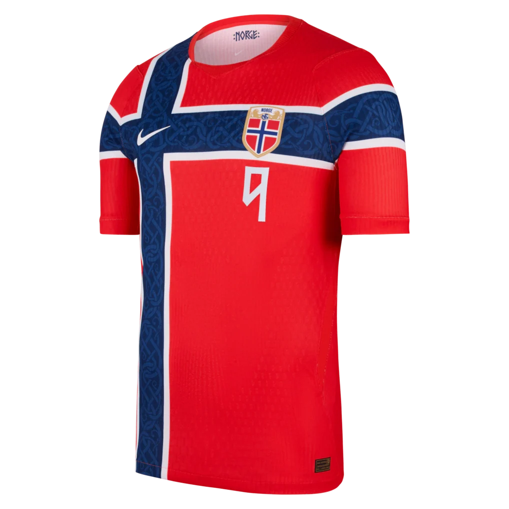 Erling Haaland Norway National Team Nike 2026 Home Match Authentic Jersey - Red