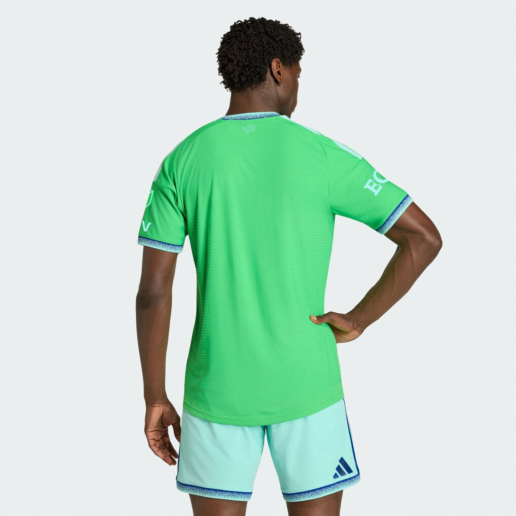 Seattle Sounders FC adidas 2026 The Evergreen State Kit On-Field Authentic Patch Jersey - Rave Green
