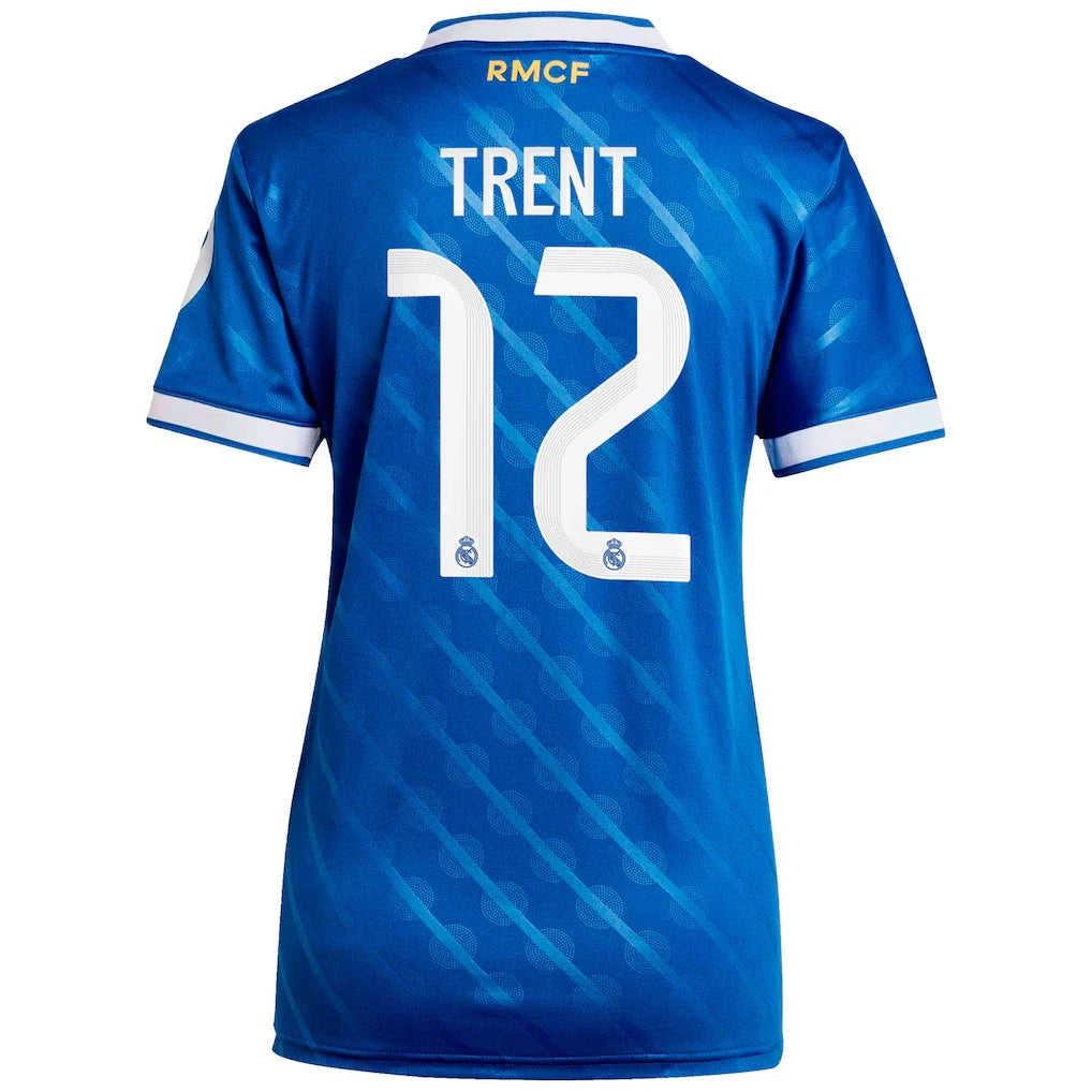 Trent Alexander-Arnold Real Madrid adidas Women's 2025/26 Third Replica Player Jersey - Blue