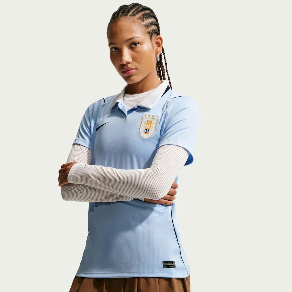 Uruguay National Team Nike Women's 2026 Home Stadium Replica Jersey - Blue
