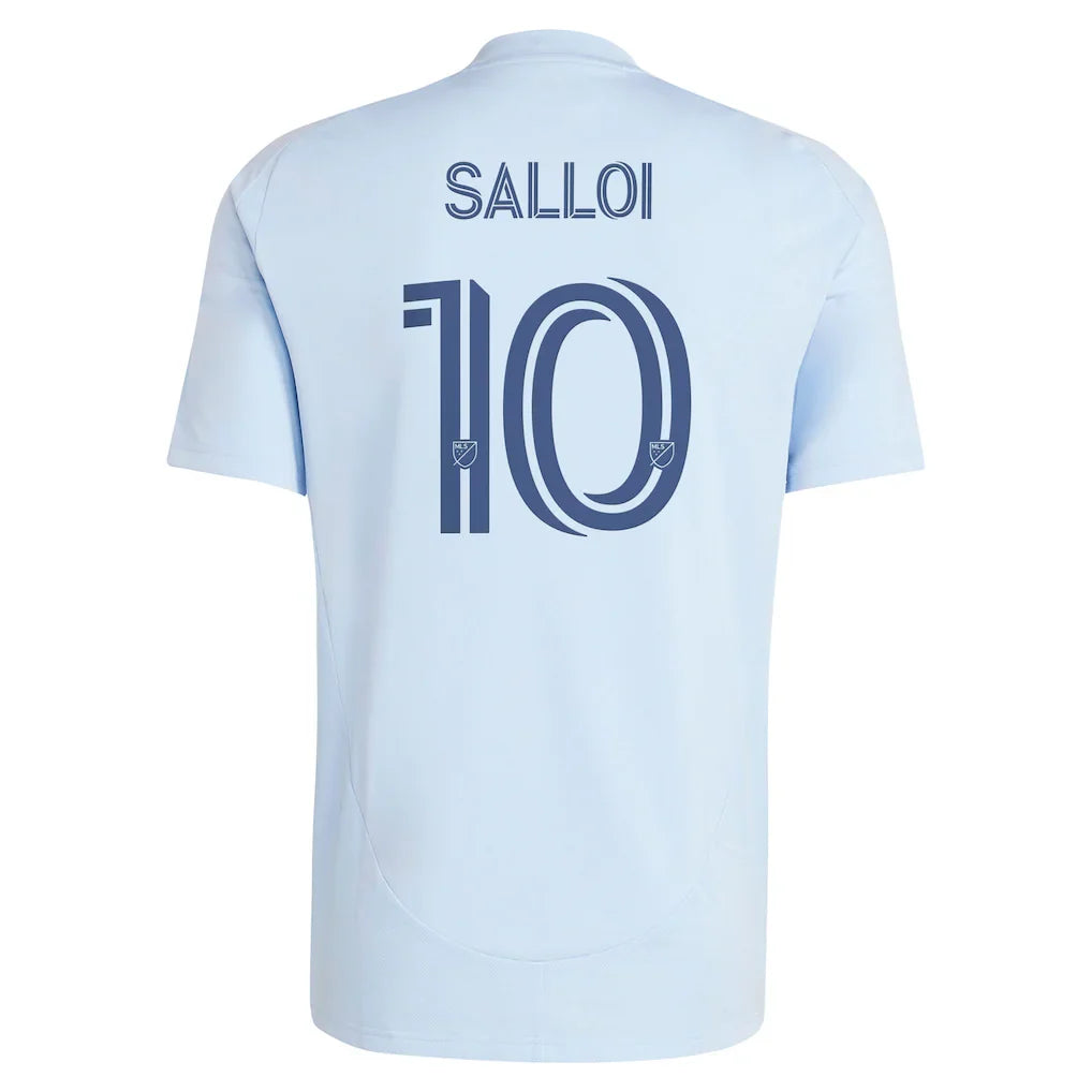Daniel Salloi Sporting Kansas City adidas 2025 One KC Replica Player Jersey - Light Blue