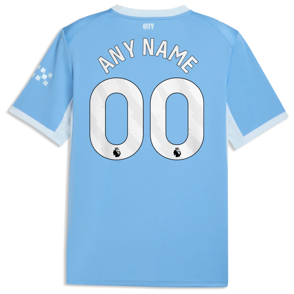 Manchester City Puma 2026/27 Home Replica Custom Jersey - Light Blue