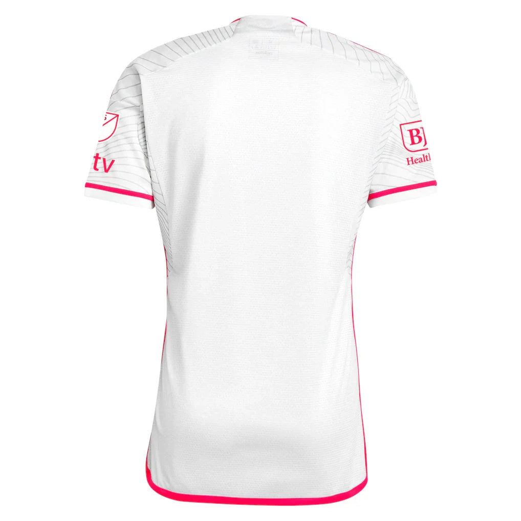 St. Louis City SC adidas 2024 The Confluence Kit Authentic Jersey - White