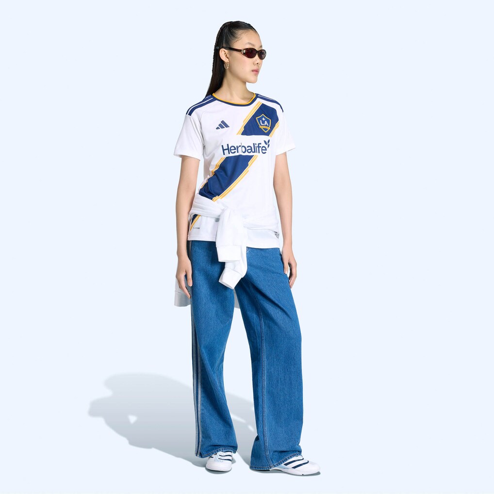 LA Galaxy adidas Women's 2026 The VeloCITY Kit Replica Jersey - White
