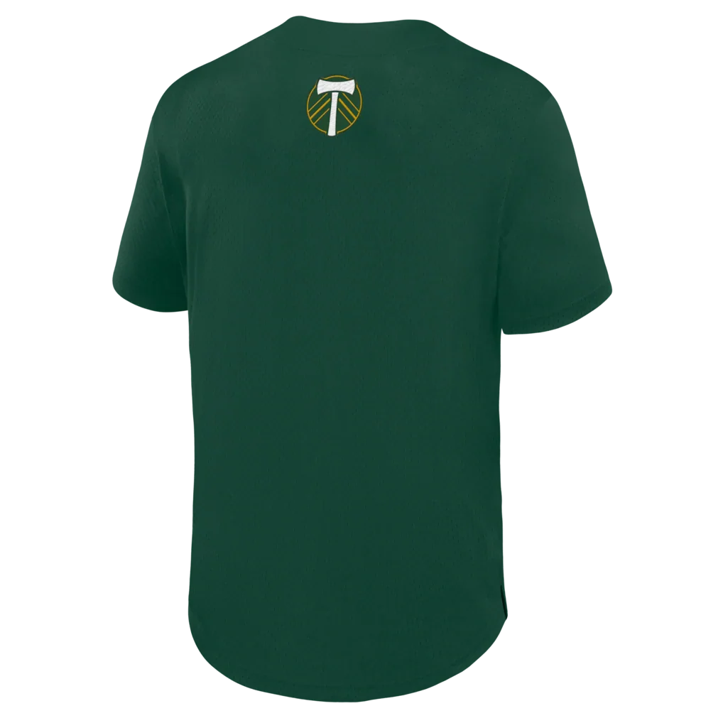 Portland Timbers Fanatics Maximum Intensity Button-Up Jersey  - Green