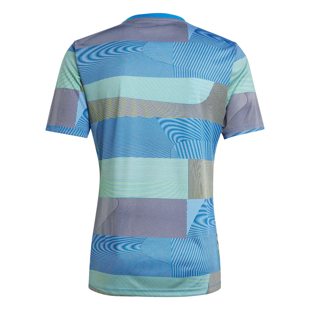 Real Madrid adidas 2025/26 AEROREADY Pre-Match Top - Blue