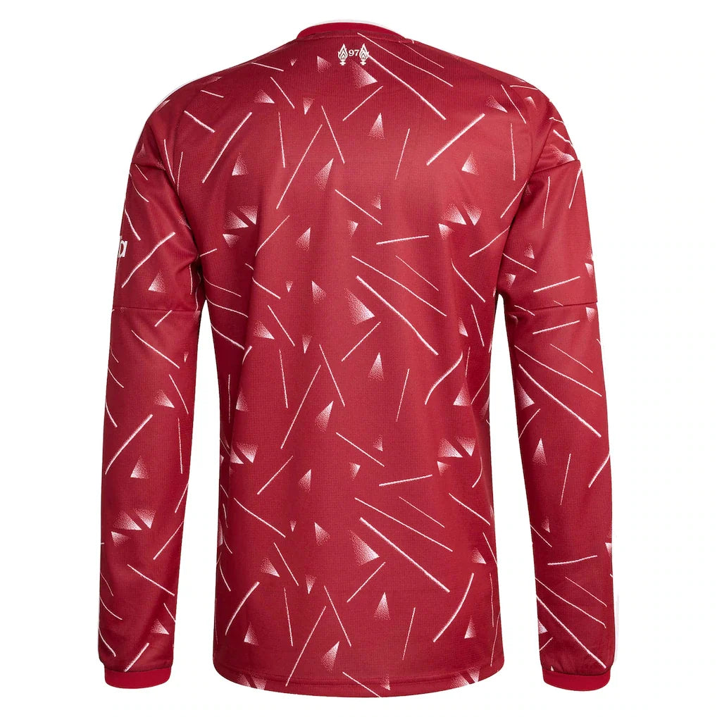 Liverpool adidas 2026/27 Home Replica Long Sleeve Jersey - Red