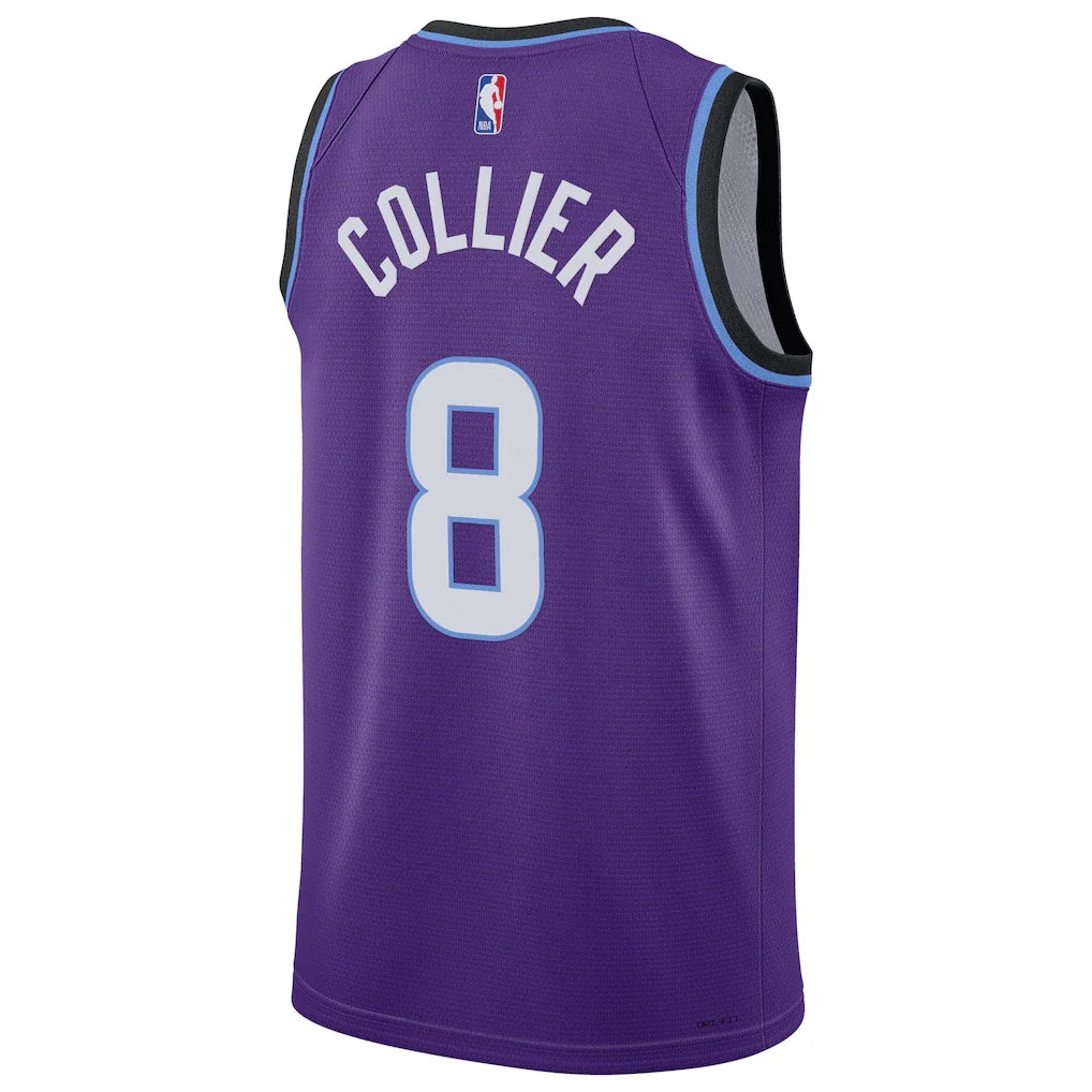 Isaiah Collier Utah Jazz Nike Unisex Swingman Jersey - Icon Edition - Purple