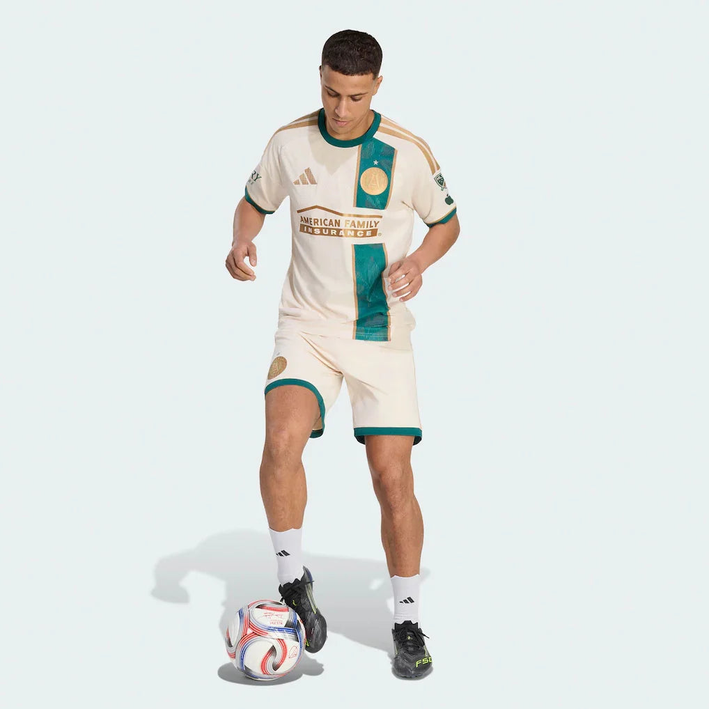 Atlanta United FC adidas 2026 Spirit Of '96 On-Field Authentic Patch Jersey - Tan