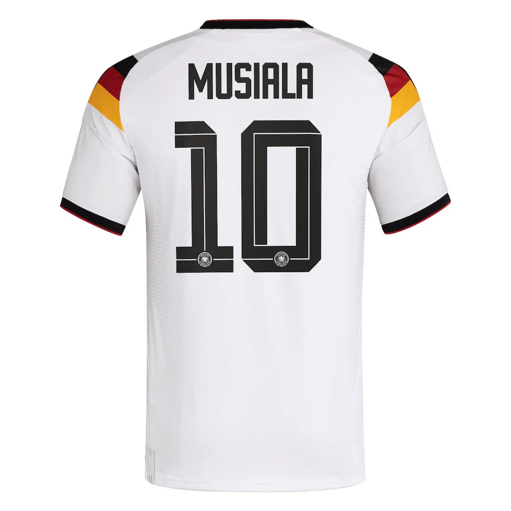 Jamal Musiala Germany National Team adidas 2026 Home Authentic Jersey - White