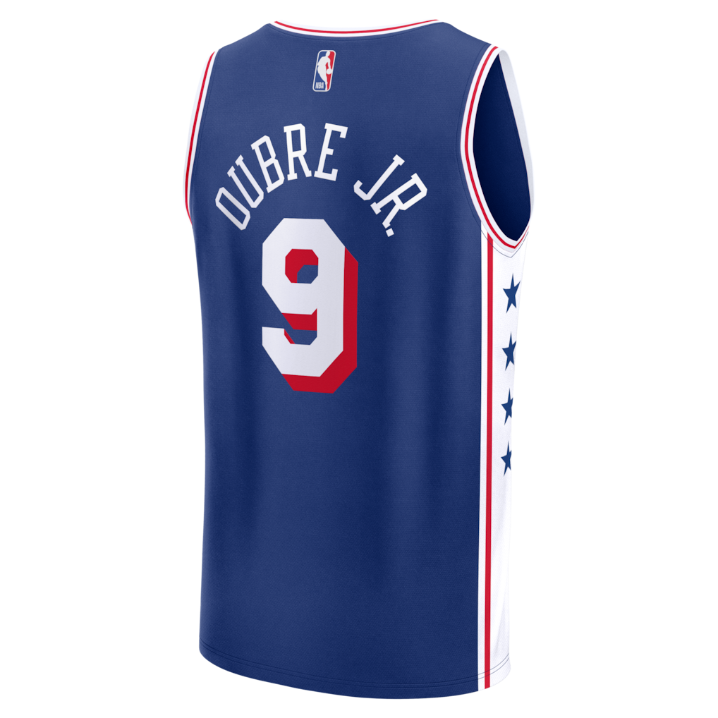 Kelly Oubre Jr. Philadelphia 76ers Fanatics Fast Break Custom Jersey - Icon Edition - Blue