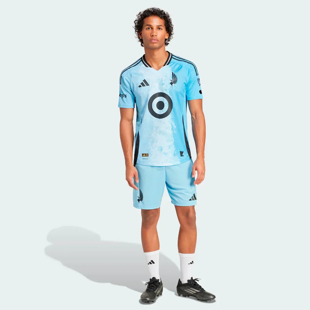 Minnesota United FC adidas 2025 CONVERGENCE On-Field Authentic Patch Jersey - Blue