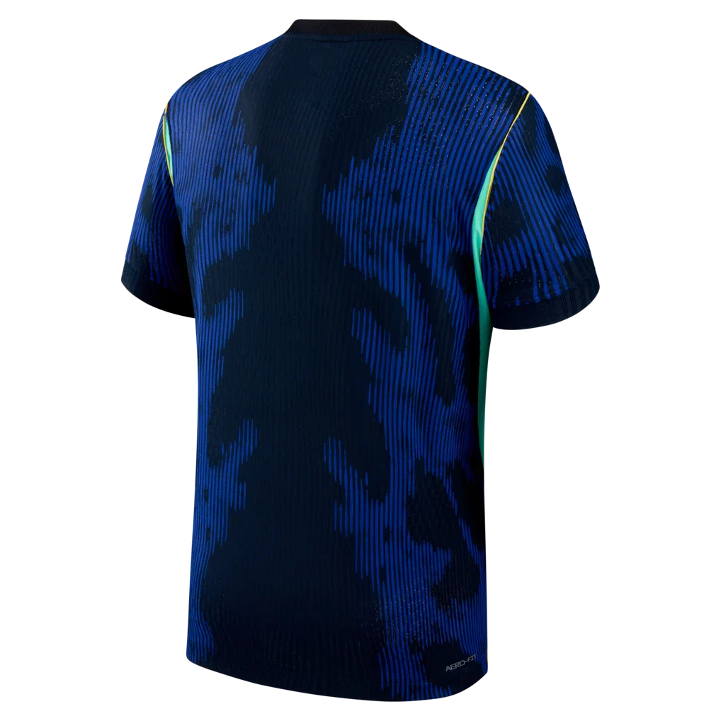 Brazil National Team Jordan Brand 2026 Away Match Authentic Jersey - Blue
