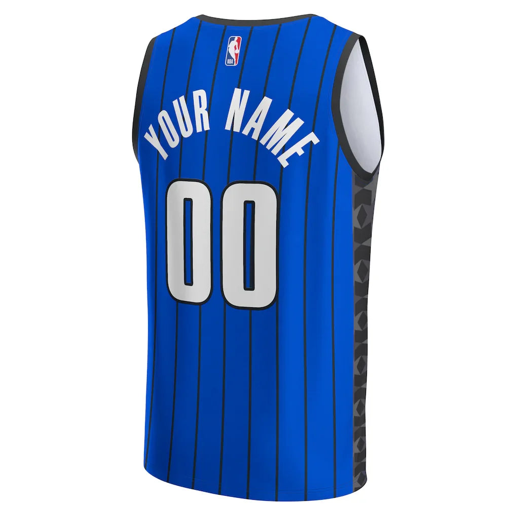 Orlando Magic Fanatics Fast Break Custom Jersey - Blue - Statement Edition