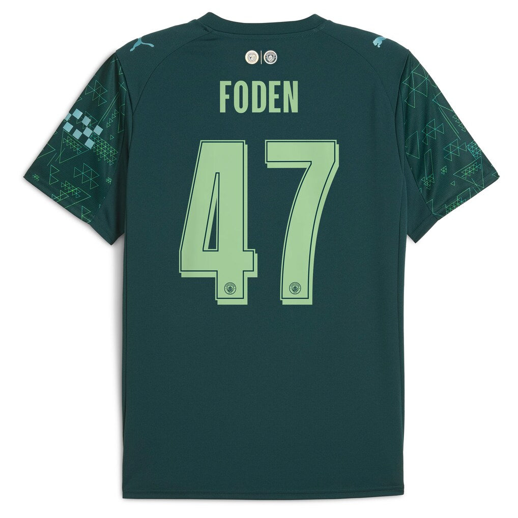 Phil Foden Manchester City Puma x EA SPORTS FC 2025/26 Fourth Jersey - Green