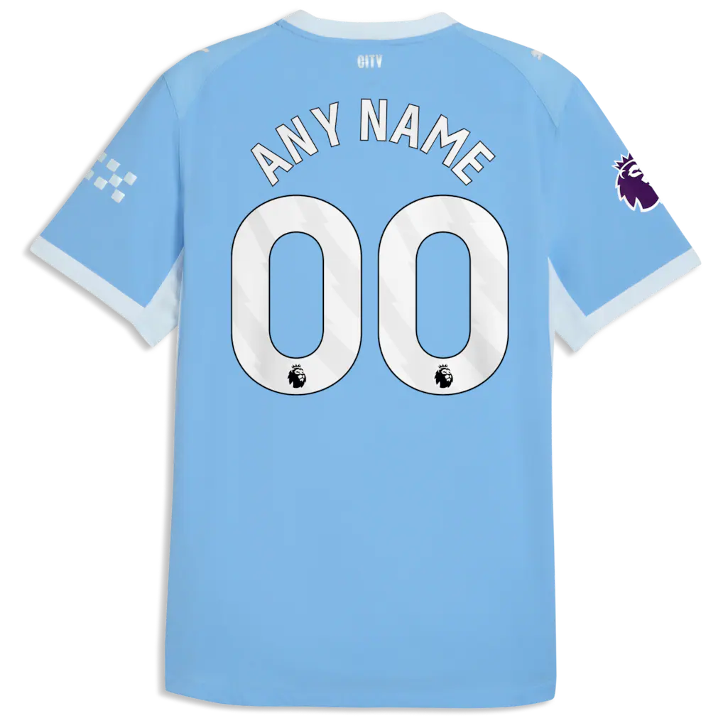 Manchester City Puma 2026/27 Home On-Field Authentic Custom Jersey - Light Blue