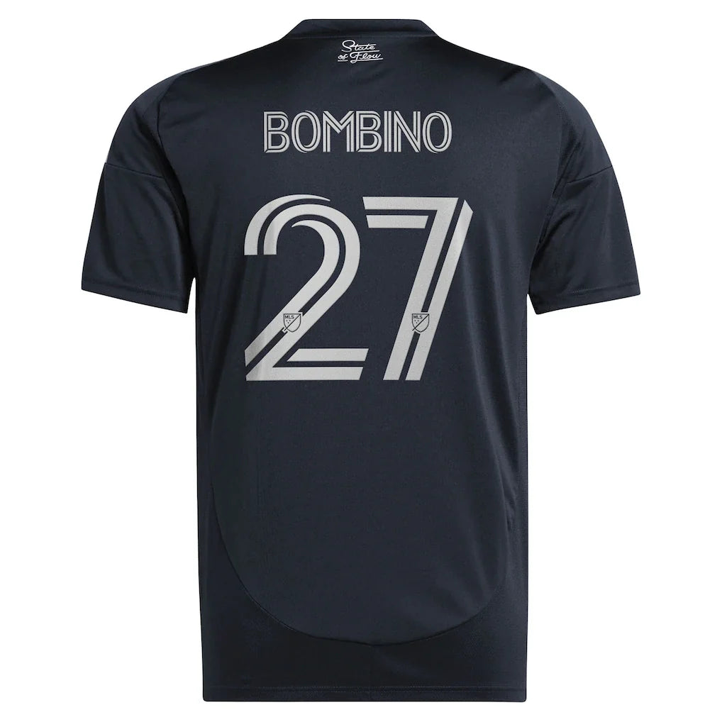 Luca Bombino San Diego FC adidas Youth 2025 State of Flow Replica Jersey - Navy