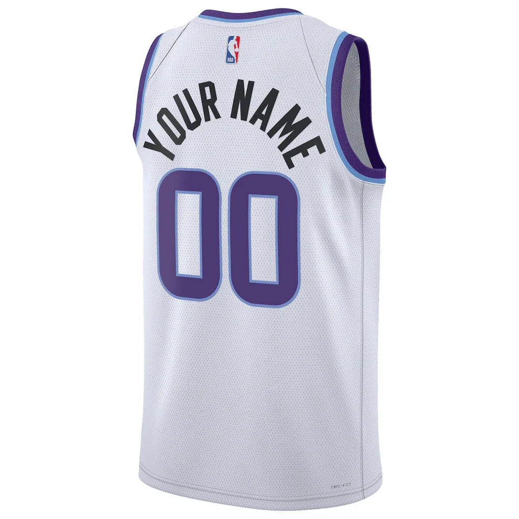 Utah Jazz Nike Unisex Swingman Custom Jersey - Association Edition - White