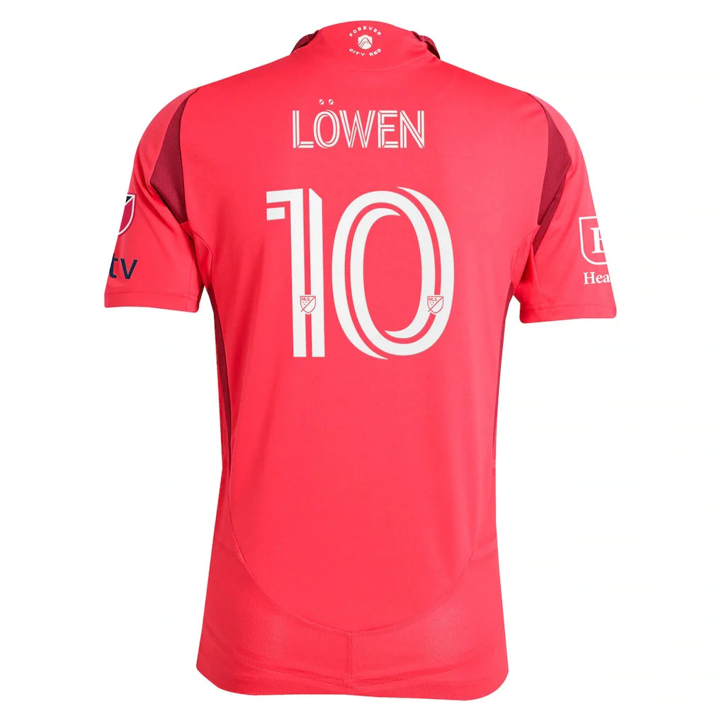 Eduard Löwen St. Louis CITY SC adidas 2025 Forever CITY Red On-Field Authentic Jersey - Red