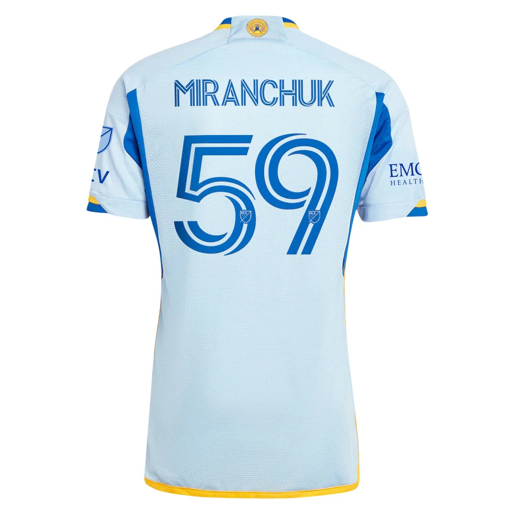 Aleksei Miranchuk Atlanta United FC adidas 2024 The Resurgens Kit Authentic Player Jersey - Light Blue