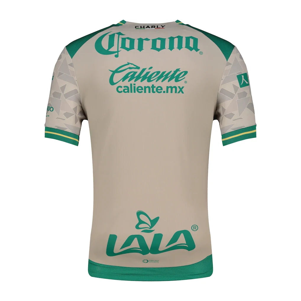 Santos Laguna Charly 2025/26 Away Authentic Jersey - Tan