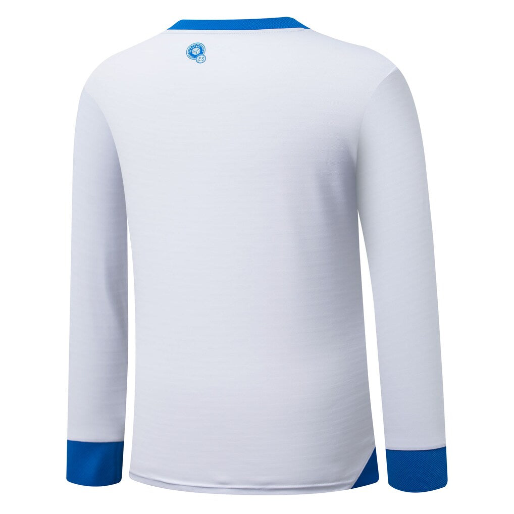 El Salvador National Team Umbro 2025 Away Replica Long Sleeve Jersey - White