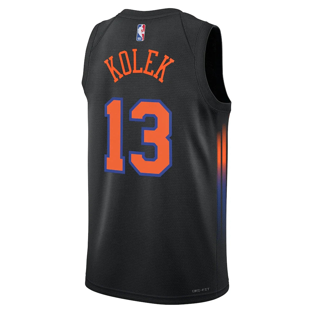 Tyler Kolek New York Knicks Jordan Brand Unisex Swingman Jersey - Statement Edition - Black