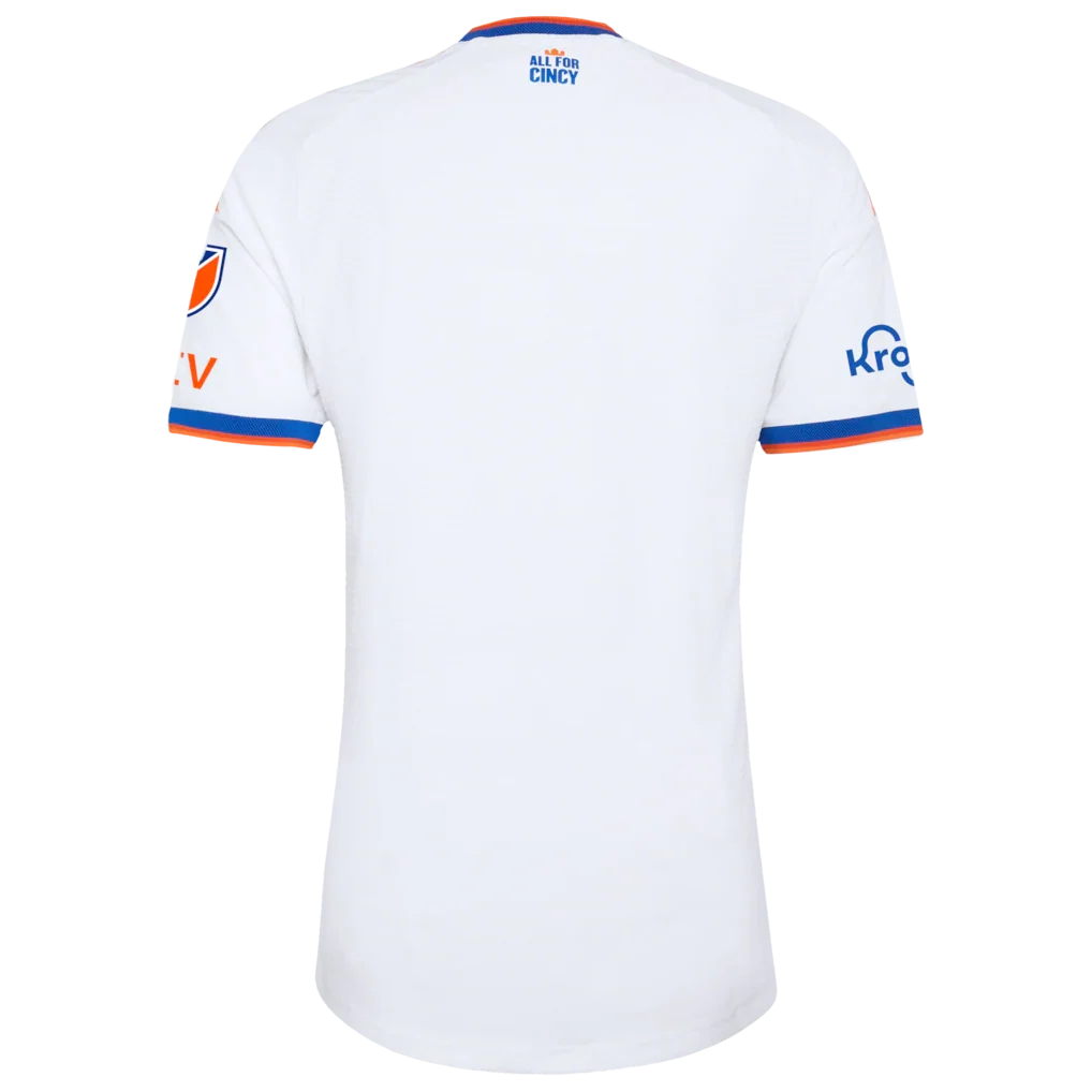 FC Cincinnati adidas 2026 The Seven Hills Kit On-Field Authentic Patch Jersey - White