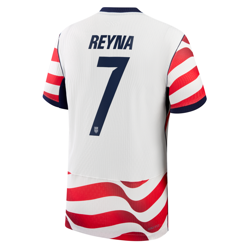 Giovanni Reyna USMNT Nike 2026 Home Match Authentic Jersey - White