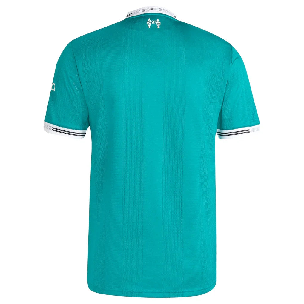 Liverpool adidas 2025/26 Third Authentic Jersey with Patch - Green