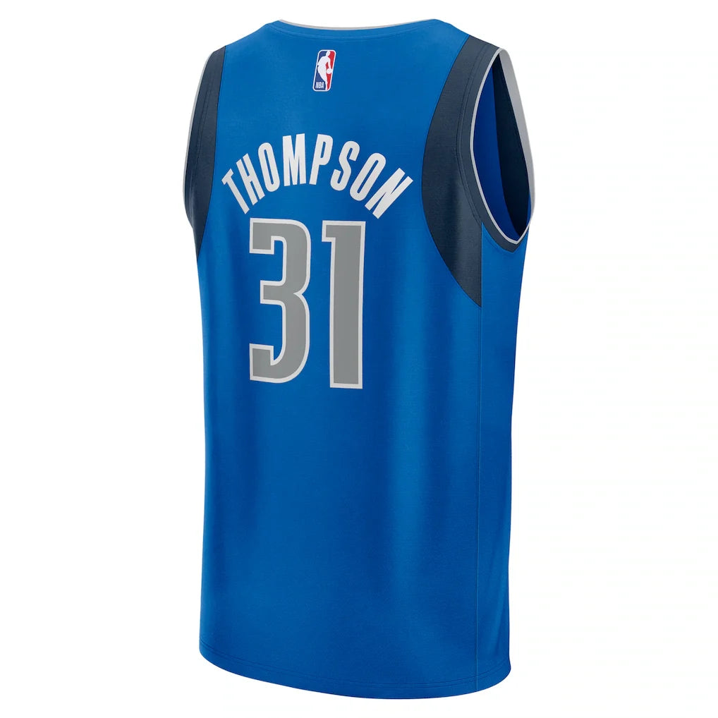 Klay Thompson Dallas Mavericks Fanatics Fast Break Replica Player Jersey - Icon Edition - Blue