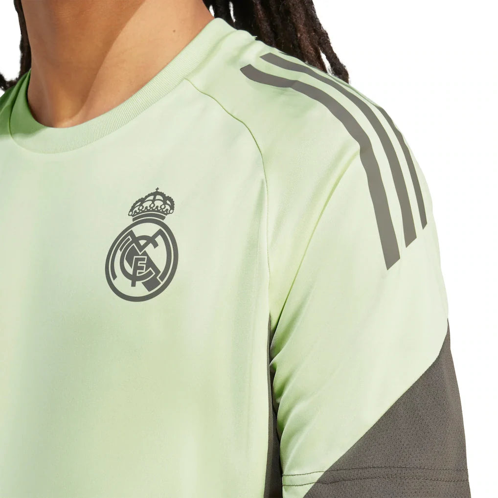 Real Madrid adidas 2025/26 AEROREADY Training Jersey - Green