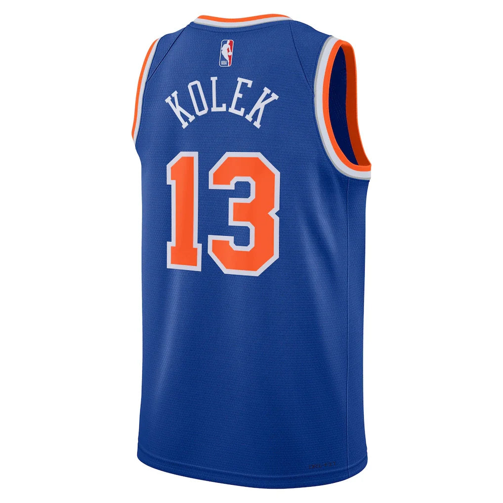 Tyler Kolek New York Knicks Nike Unisex Swingman Jersey - Icon Edition - Blue