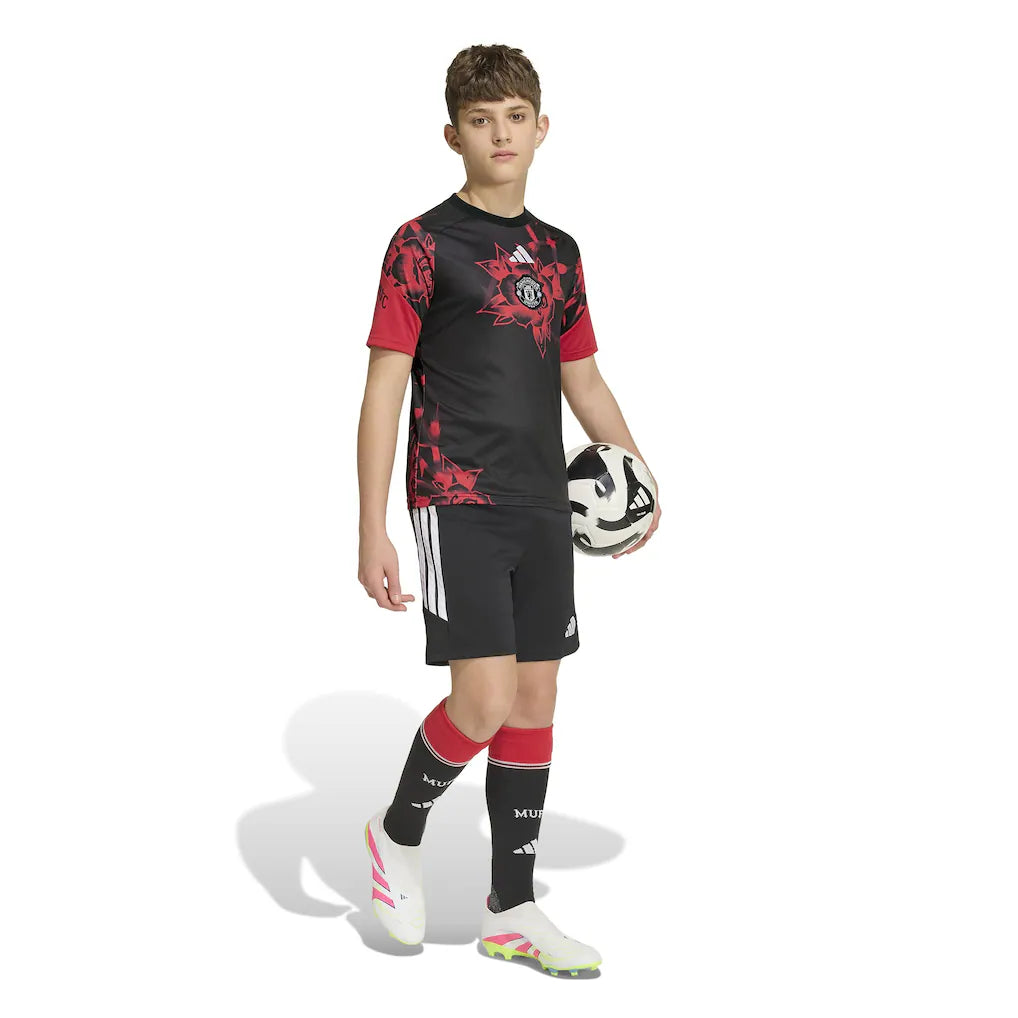 Manchester United adidas Youth Home 2026/27 Pre-Match Top - Red