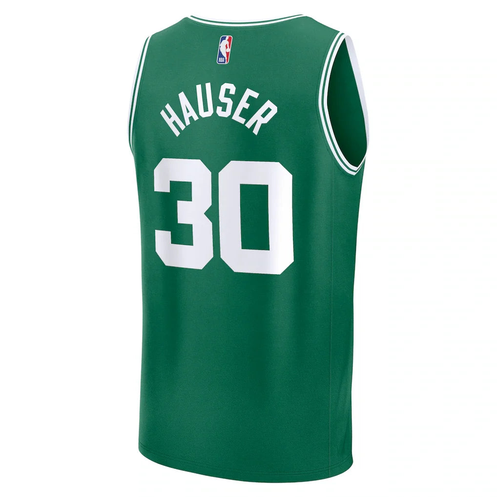 Sam Hauser Boston Celtics Fanatics Fast Break Replica Player Jersey - Icon Edition - Kelly Green