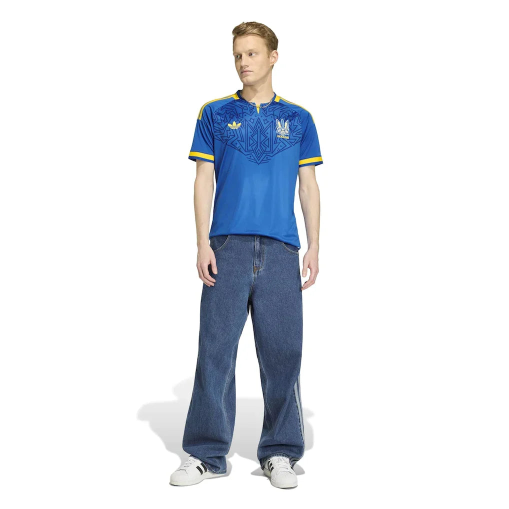 Ukraine National Team adidas 2026 Away Replica Jersey - Blue