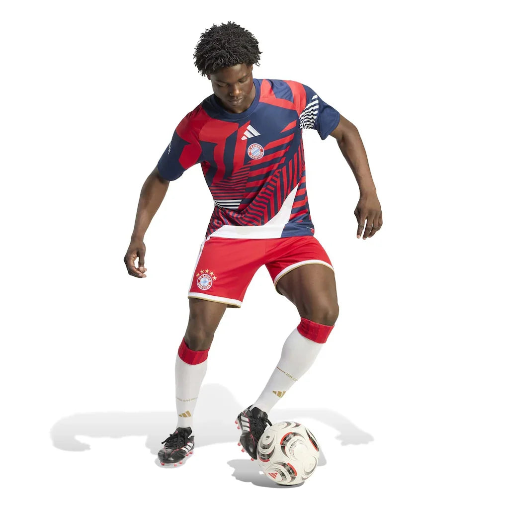 Bayern Munich adidas 2026/27 Pre-Match Home Training Jersey - Blue/Red