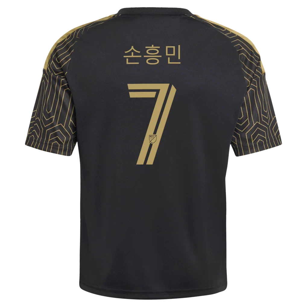 LAFC adidas Youth  2026 Primary Kit Replica Jersey - Black