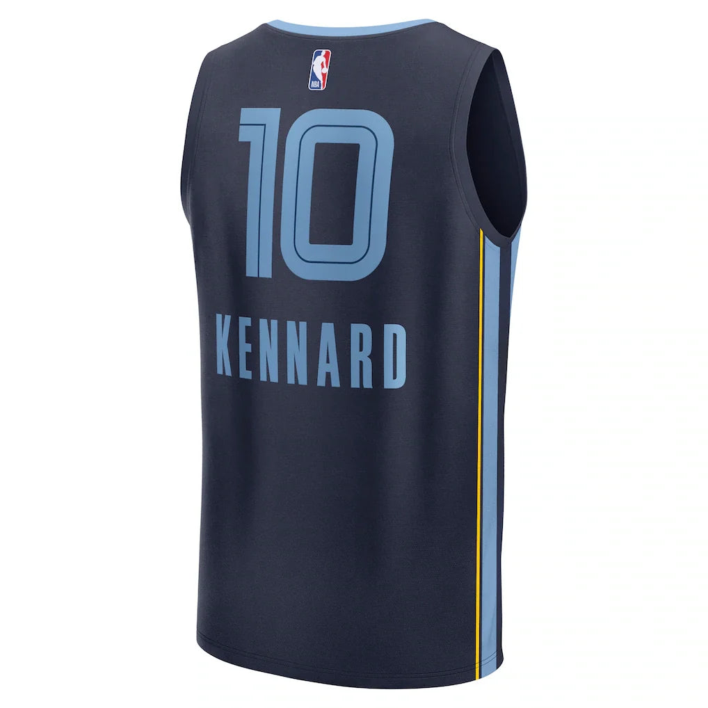 Luke Kennard Memphis Grizzlies Fanatics Fast Break Replica Player Jersey - Icon Edition - Navy