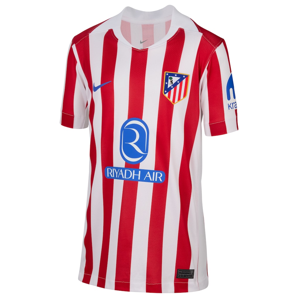 Atletico de Madrid Nike Youth 2025/26 Home Replica Jersey - Red