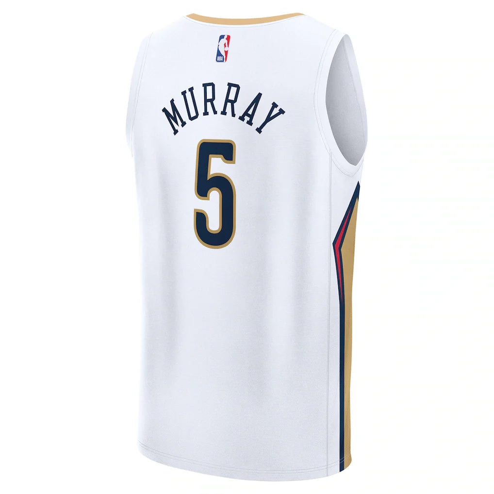Dejounte Murray New Orleans Pelicans Fanatics Fast Break Replica Player Jersey - Association Edition - White