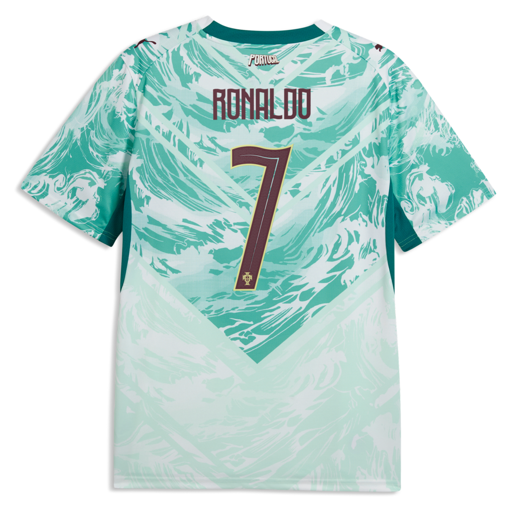 Cristiano Ronaldo Portugal National Team Puma 2026 Away Replica Jersey - White