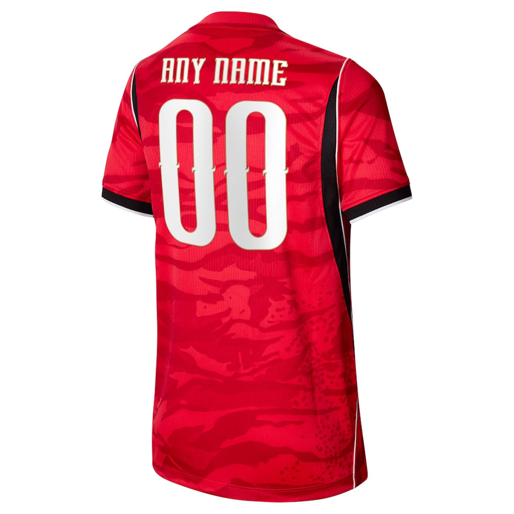 South Korea National Team Nike Youth 2026 Home Stadium Replica Custom Jersey - Red