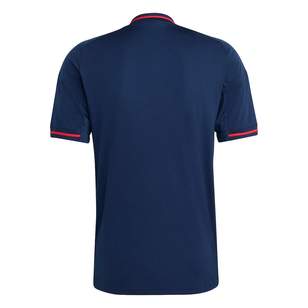 Olympique Lyonnais adidas 2025/26 Away Replica Jersey - Blue