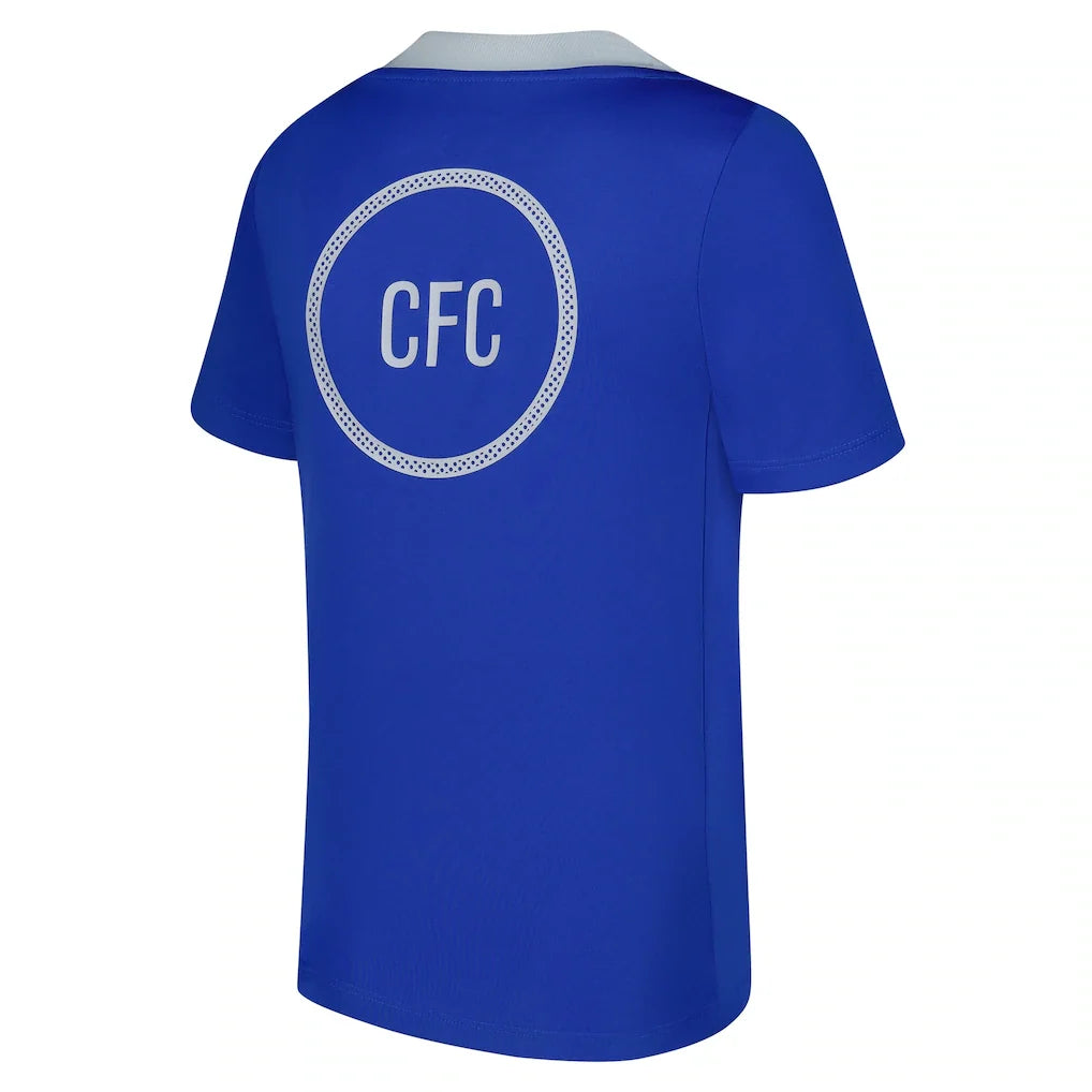 Chelsea Nike Youth 2025/26 Third Academy Pro Pre-Match Dri-Fit Top - Blue
