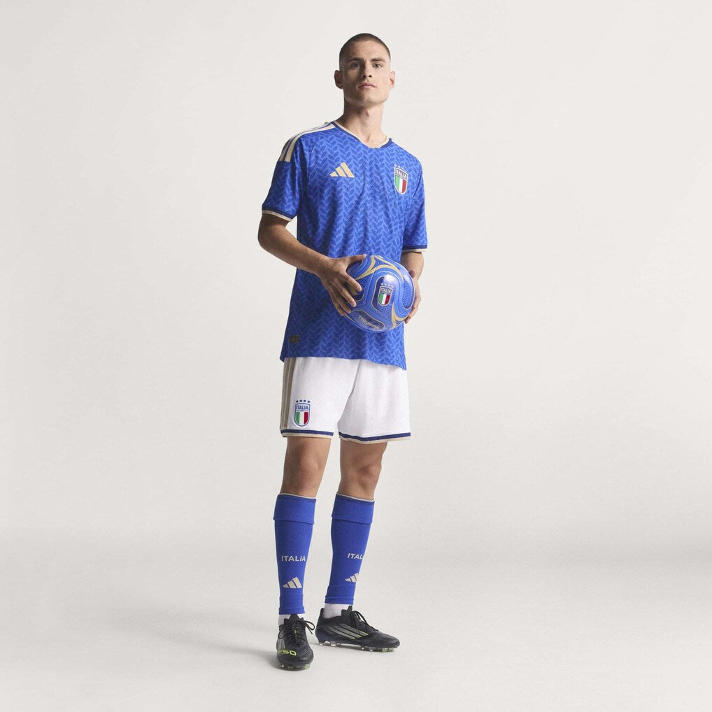 Italy National Team adidas 2026 Home On-Field Authentic Jersey - Blue